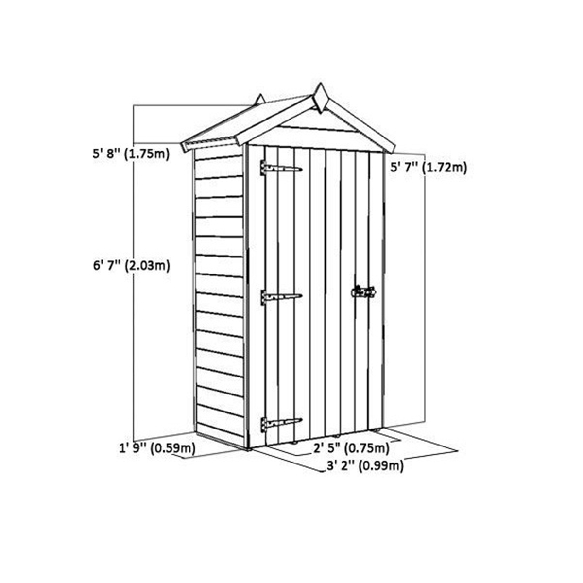 Sentry Box Shed