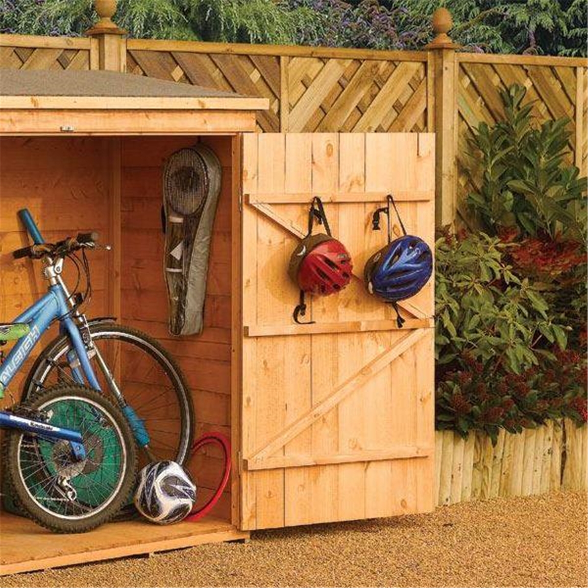  Tongue and Groove Wallstore / Bike Shed (1825mm x 825mm) | ShedsFirst