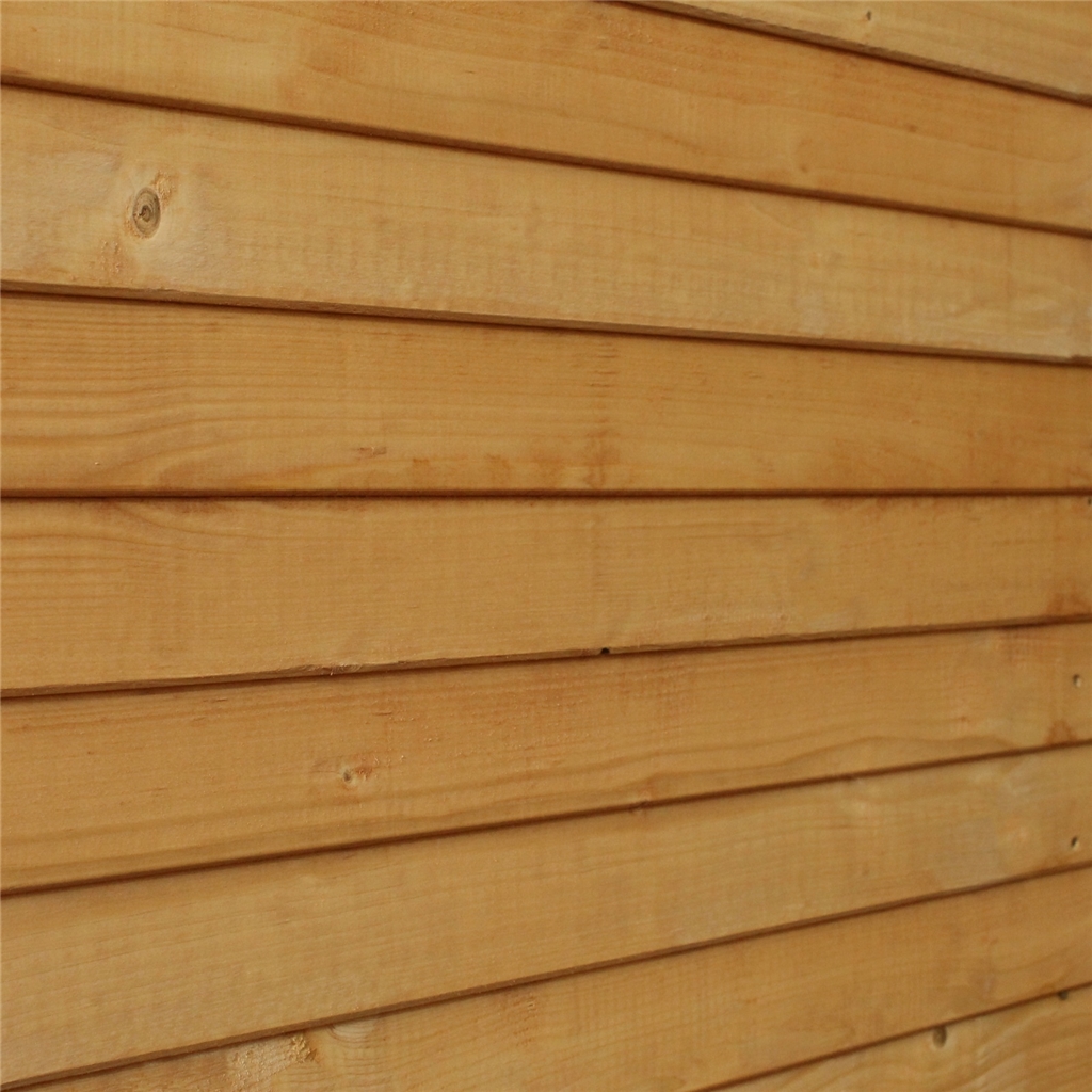 8 x 6 Wooden Shiplap Tongue and Groove Plus 48HR + SAT Delivery
