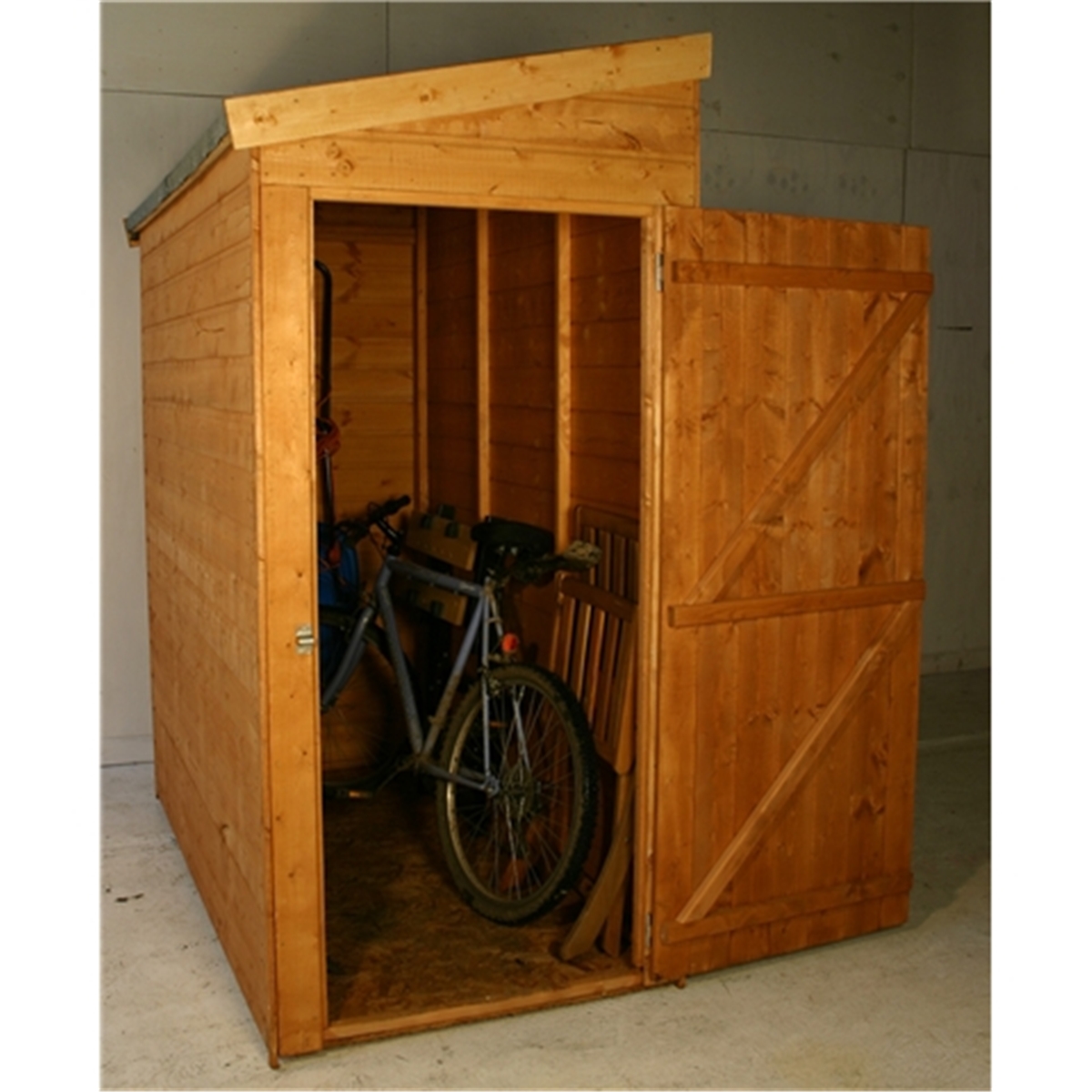 Tongue and Groove Tall Pent Shed *No Front Doors* With Universal 