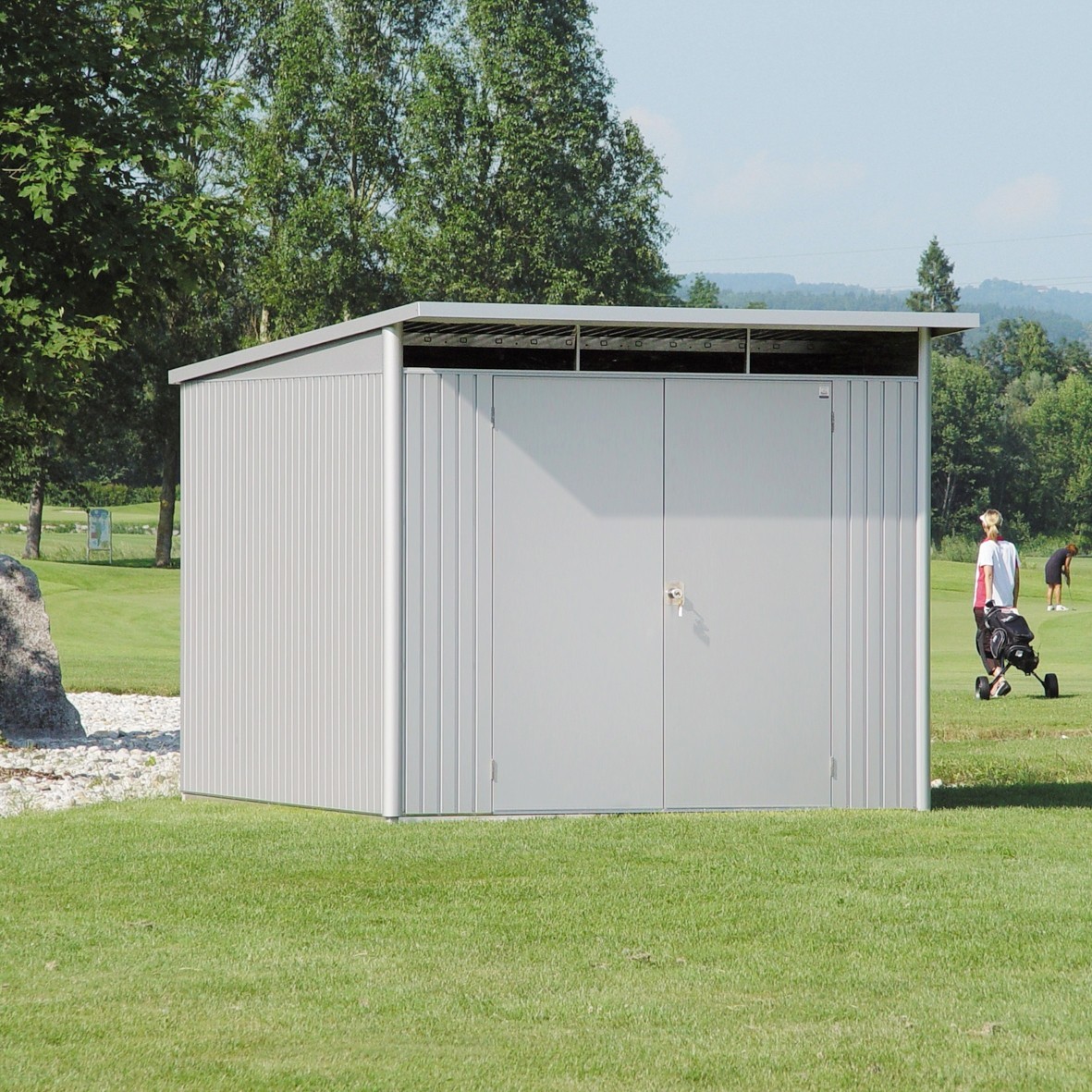 Large metal sheds uk