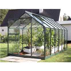 6 X 12 Value Green Metal Frame Greenhouse
