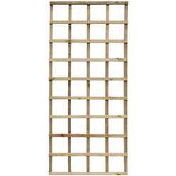 Pack of 3 - 6 X 3 Heavy Duty Trellis Panel Pressure Treated