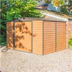 Installed - 10 X 8 Woodvale Metal Sheds Includes Floor (3130mm X 2420mm)- Installation Included