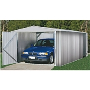 WARWICK - 10ft x 20ft Utility Zinc Metal Shed (3m x 6.02m) *FREE 48HR DELIVERY