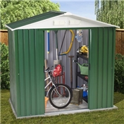 BRISTOL - 6ft x 4ft Value Metal Shed (2.01m x 1.23m) + FREE 24HR DELIVERY