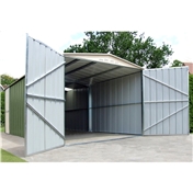 Madrid - 10FT x 17FT PREMIER METAL GARAGE (3.07m x 5.26m)