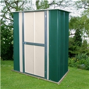 Madrid - 5FT x 3FT PREMIER UTILITY METAL SHED (1.58m x 0.92m)