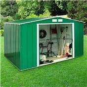 Madrid - 8FT x 10FT VALUE METAL SHED (2.61m x 3.02m)