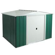 ROWLINSON - 10FT x 8FT ROWLINSON METAL APEX SHED (3.13m x 2.42m)