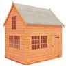 6 X 8 Cottage Playhouse (12mm Tongue And Groove Floor And Roof)