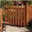 Pack of 3 - 6 X 3 Picket Fence Panel Dip Treated 