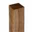 Pack of 3 - 7ft Timber Fence Post 3 (75x75mm) Brown 