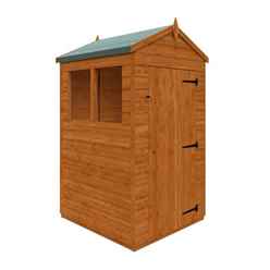 4 X 4 Tongue And Groove Shed (12mm Tongue And Groove Floor And Apex Roof)