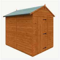 8 X 6 Windowless Tongue And Groove Shed (12mm Tongue And Groove Floor And Apex Roof)