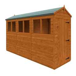 12 X 4 Tongue And Groove Pent Shed (12mm Tongue And Groove Floor And Roof)