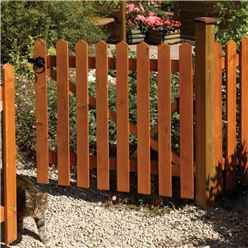 6 X 3 Picket Fence Gate Dip Treated