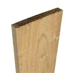 Pack of 3 - Pressure Treated Timber Gravel Board – Green 