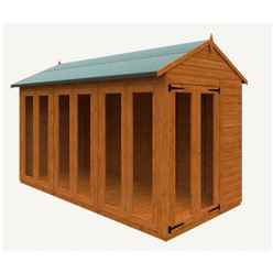 12 X 6 Apex Tongue And Groove Summerhouse (12mm Tongue And Groove Floor And Roof)