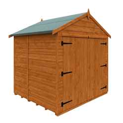5 x 6 Tongue and Groove Apex Bike Shed (12mm Tongue and Groove Floor and Apex Roof)