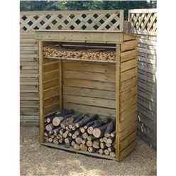 Deluxe Small Log Store (37 X 18)