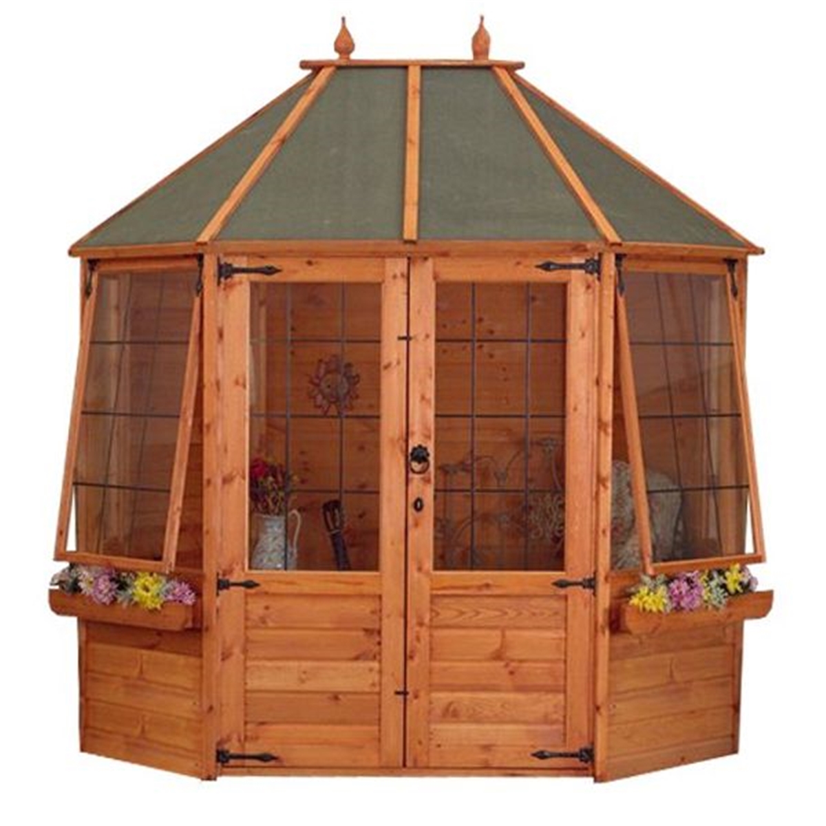 8 x 6 Avon Octagonal Summerhouse (12mm Tongue and Groove Floor