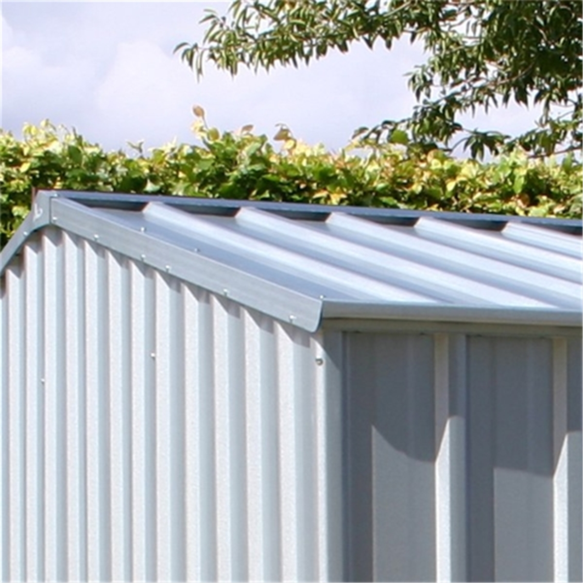 8 x 10 Premier Zinc Metal Shed (2.26m x 3m) ShedsFirst