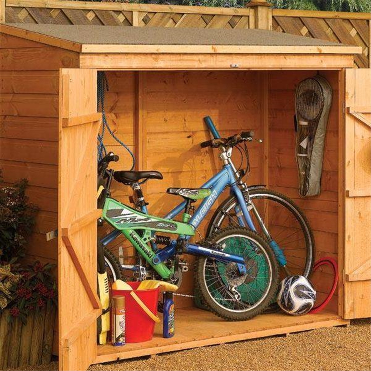 Shed storage ideas that you can buy on Amazon