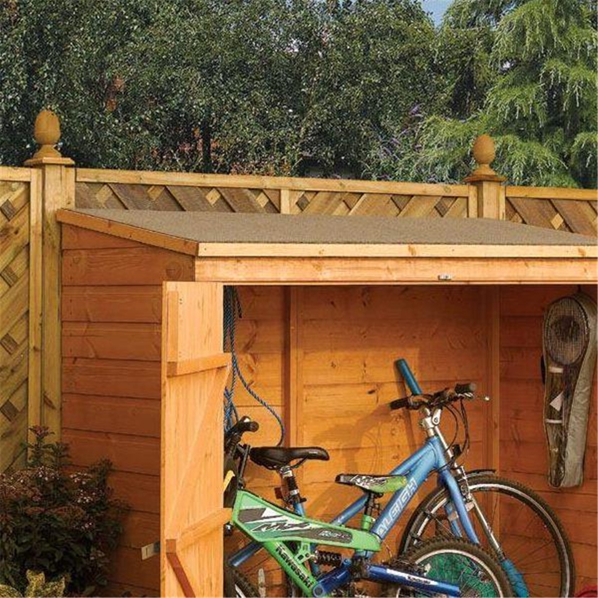 6 x 3 tongue and groove wallstore / bike shed 1825mm x