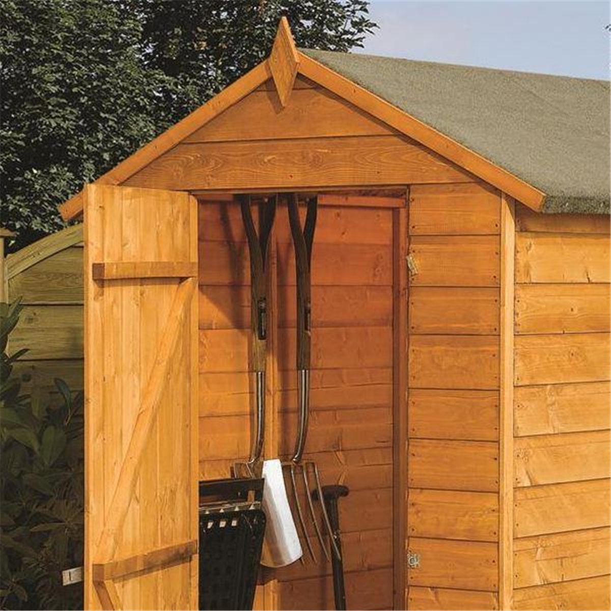 6 x 4 Modular Tongue and Groove Shed (11mm Solid OSB Floor 