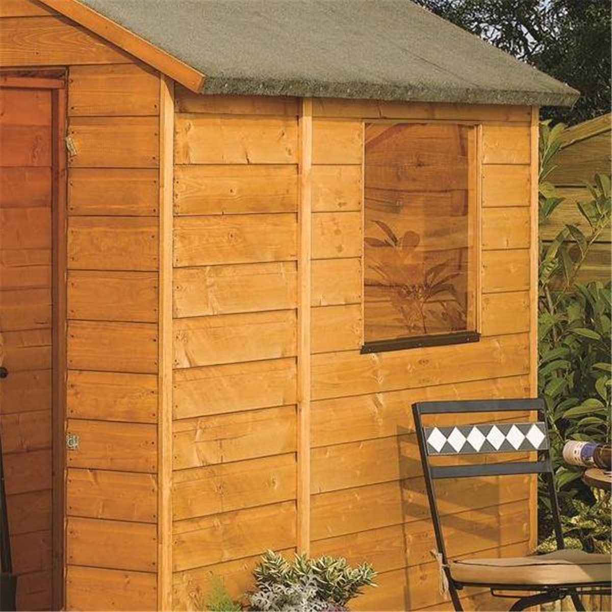 6 x 4 Modular Tongue and Groove Shed (11mm Solid OSB Floor) ShedsFirst