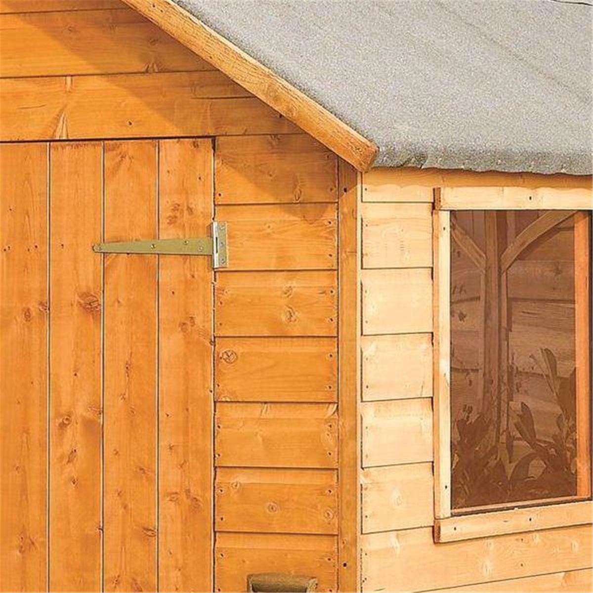 8 x 6 Modular Tongue and Groove Shed (11mm Solid OSB Floor 