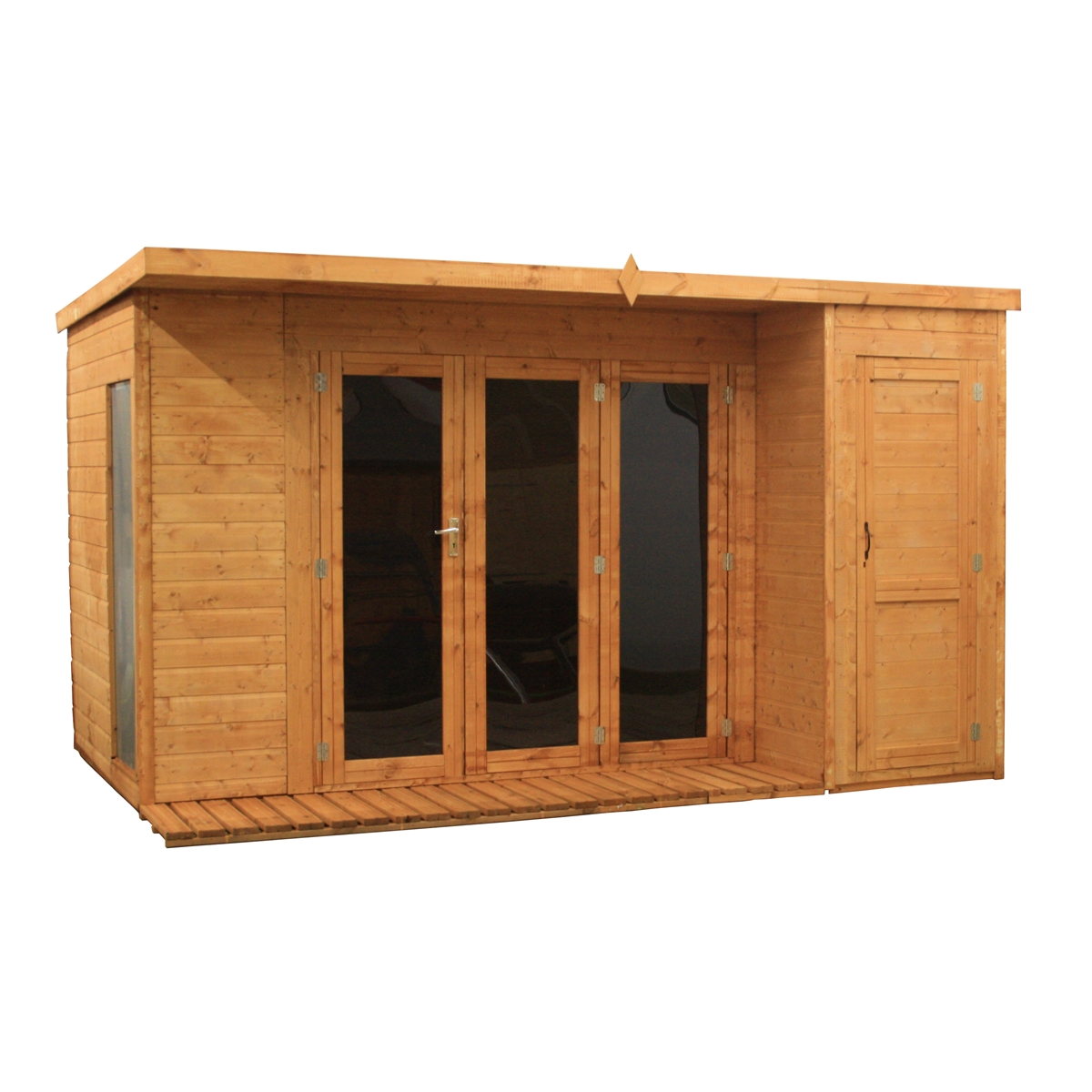 12 x 8 Contempory Gardenroom Large Combi (12mm Tongue and