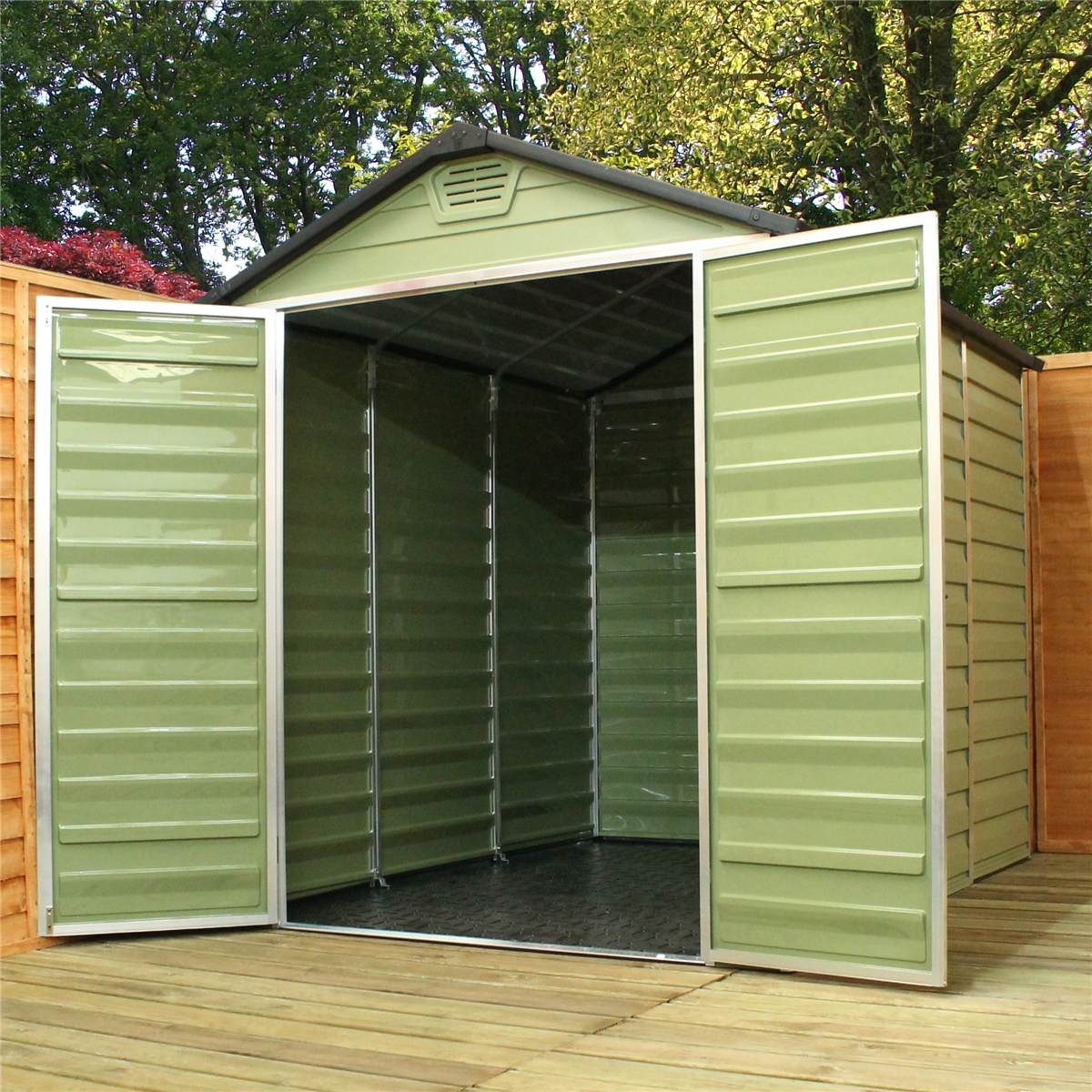 10 x 6 Plastic Apex Shed (3.14m x 1.88m) ShedsFirst