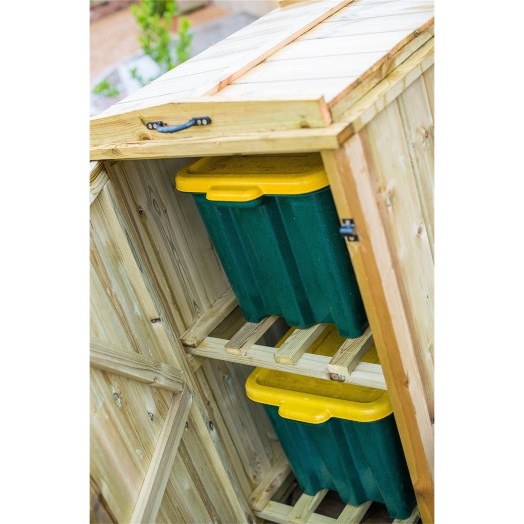 Recycling Box Chest Store 2 X Recycling Boxes ShedsFirst