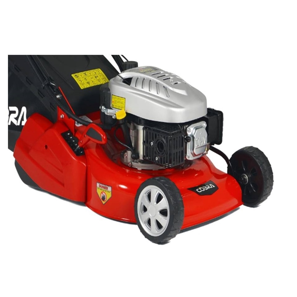 Electric Start Self Propelled Rear Roller Rotary Lawnmower 46cm Cobra RM46SPCE Free Next Electric Start Self Propelled Rear Roller Rotary Lawnmower 46cm Cobra RM46SPCE Free Next