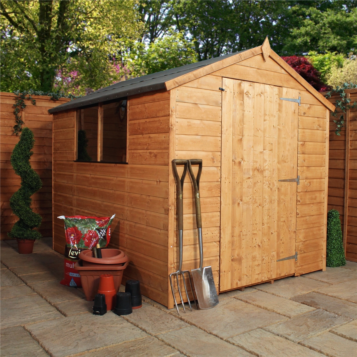 shedswarehouse.com aston 12ft x 8ft windowless