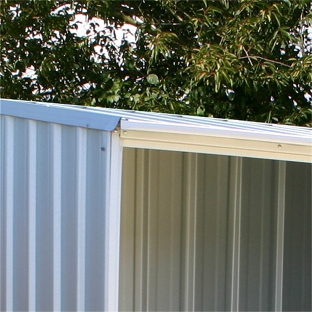INSTALLED 5 x 3 Space Saver Zinc Metal Shed (1.52m x 0.78m) INCLUDES