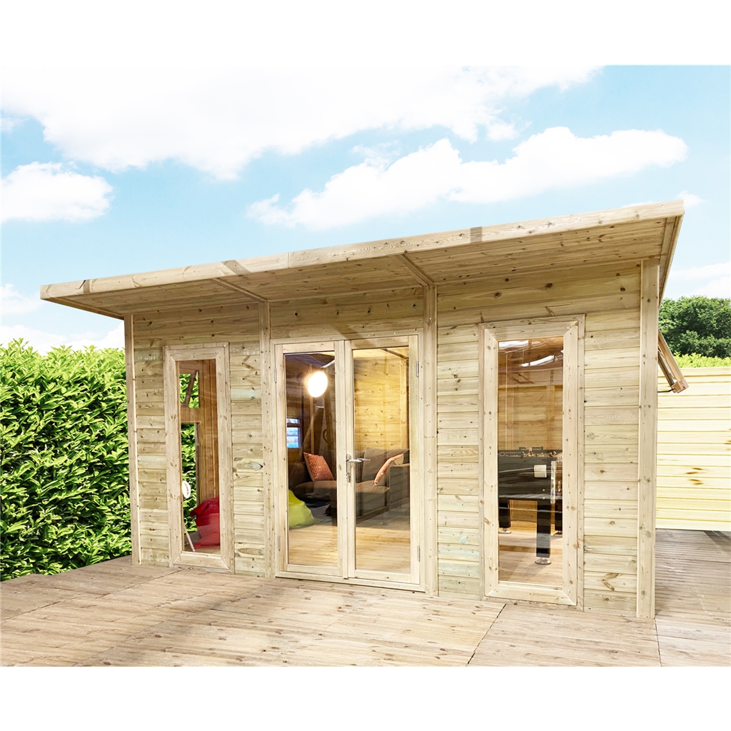 avon 5m x 3m insulated garden room - includes free install