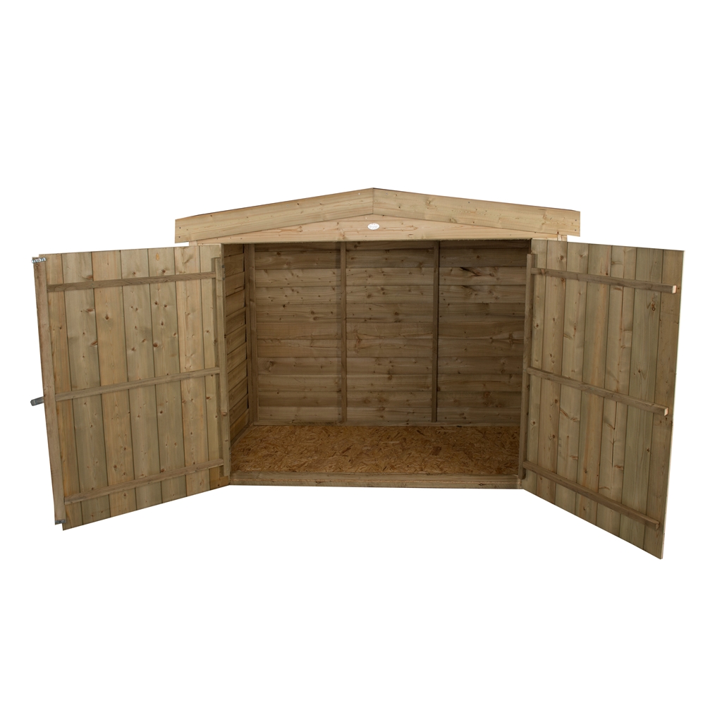 Apex Large Outdoor Store Pressure Treated (2m X 0.8m) ShedsFirst