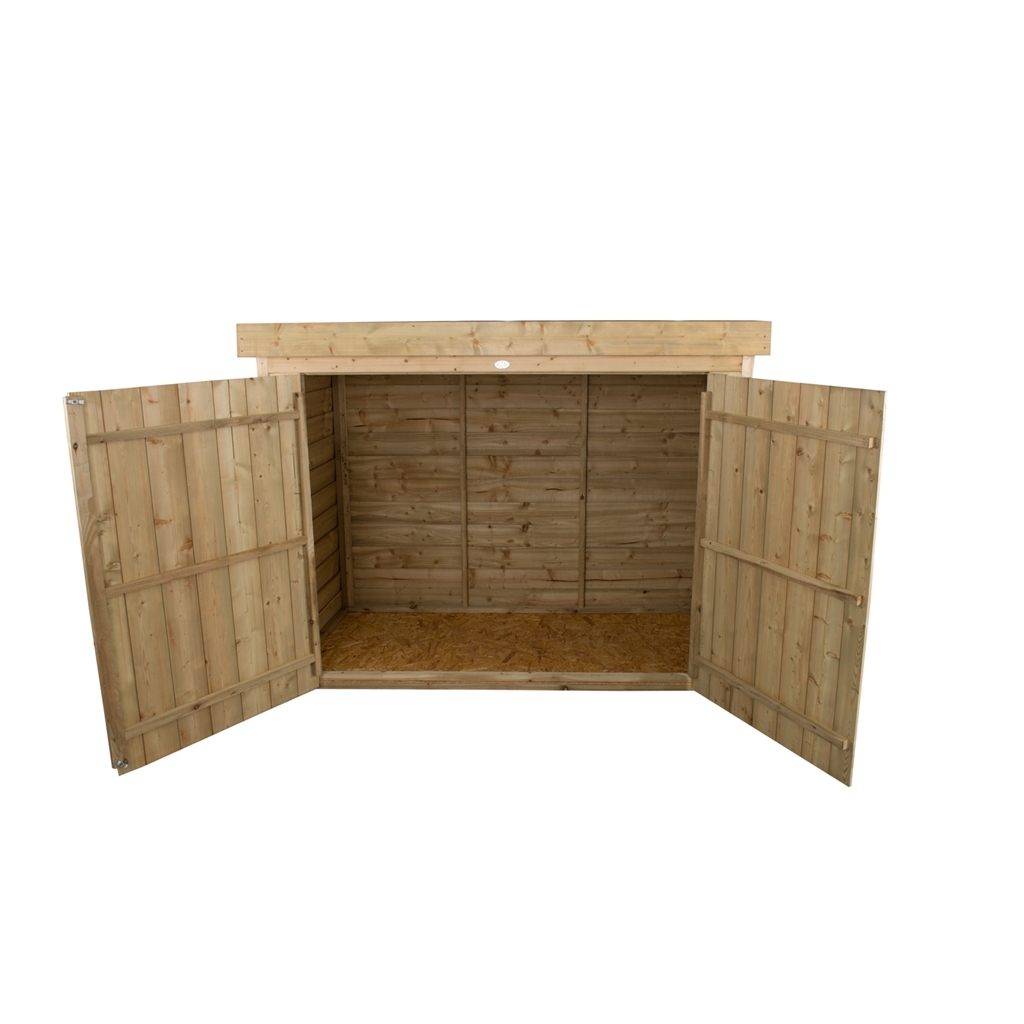 2 8 X 6 3 Pent Large Outdoor Store Pressure Treated ShedsFirst