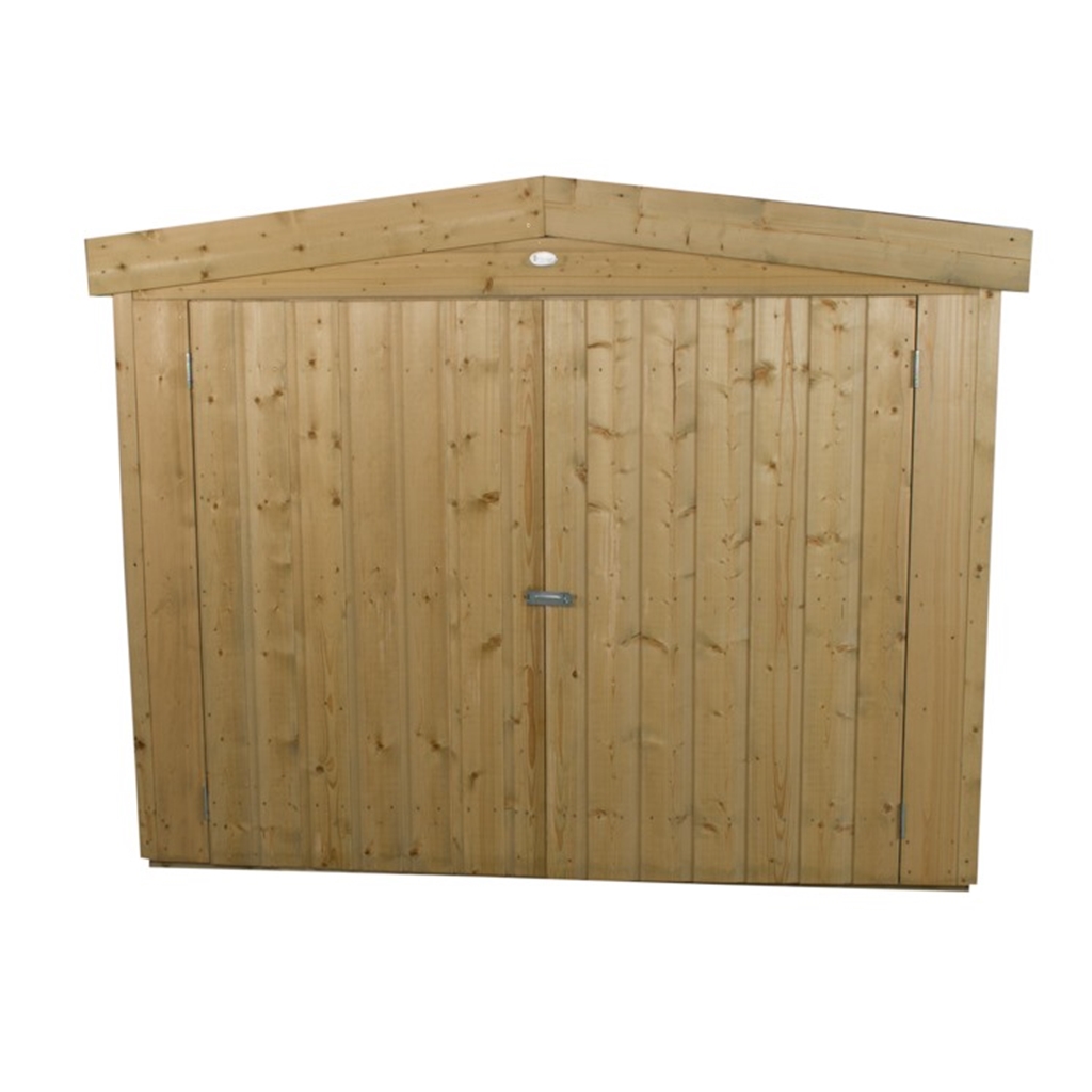 Installation Shiplap Apex Large Outdoor Store Pressure Treated