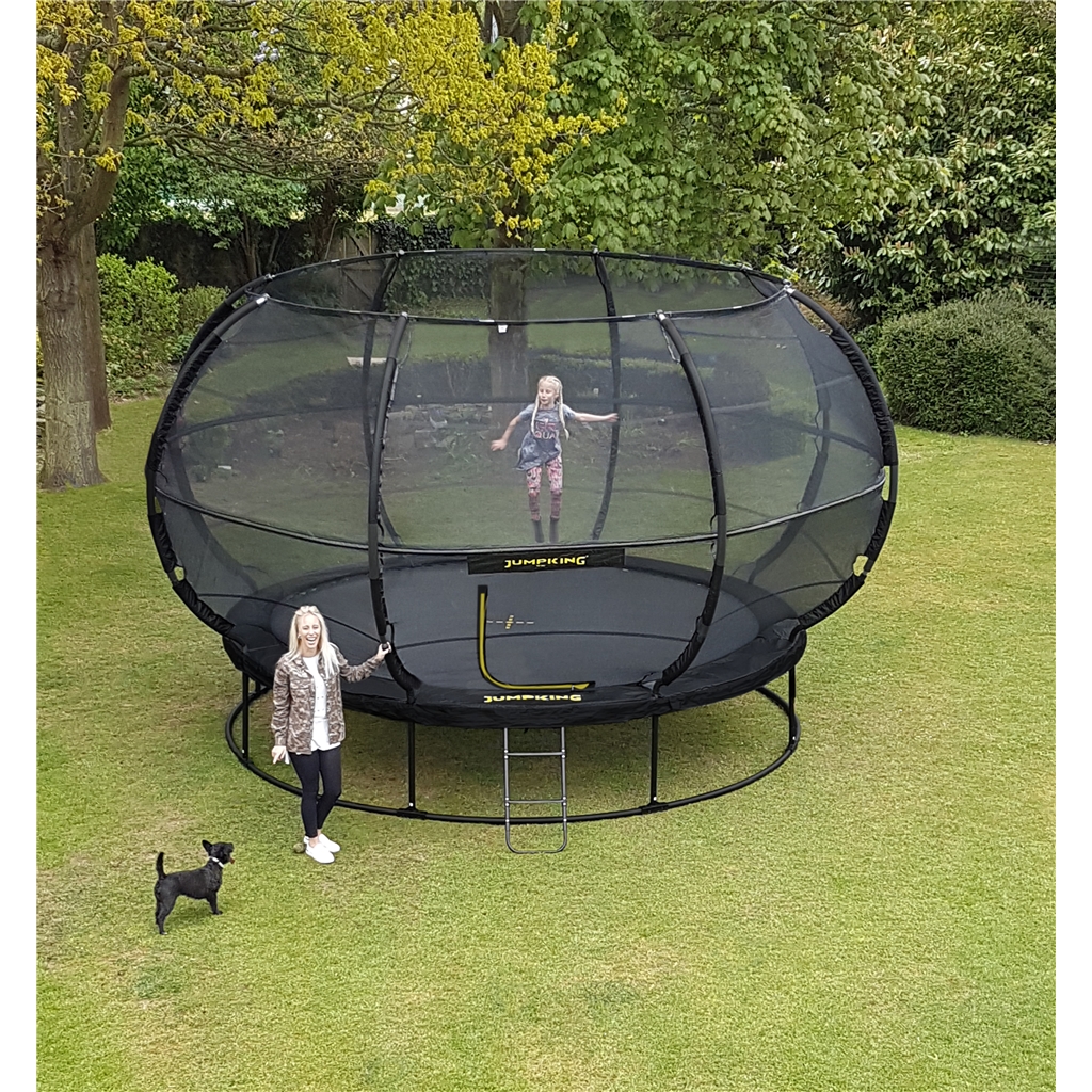Pre Order Out Of Stock 14ft Jump King Zorbpod Trampoline ShedsFirst