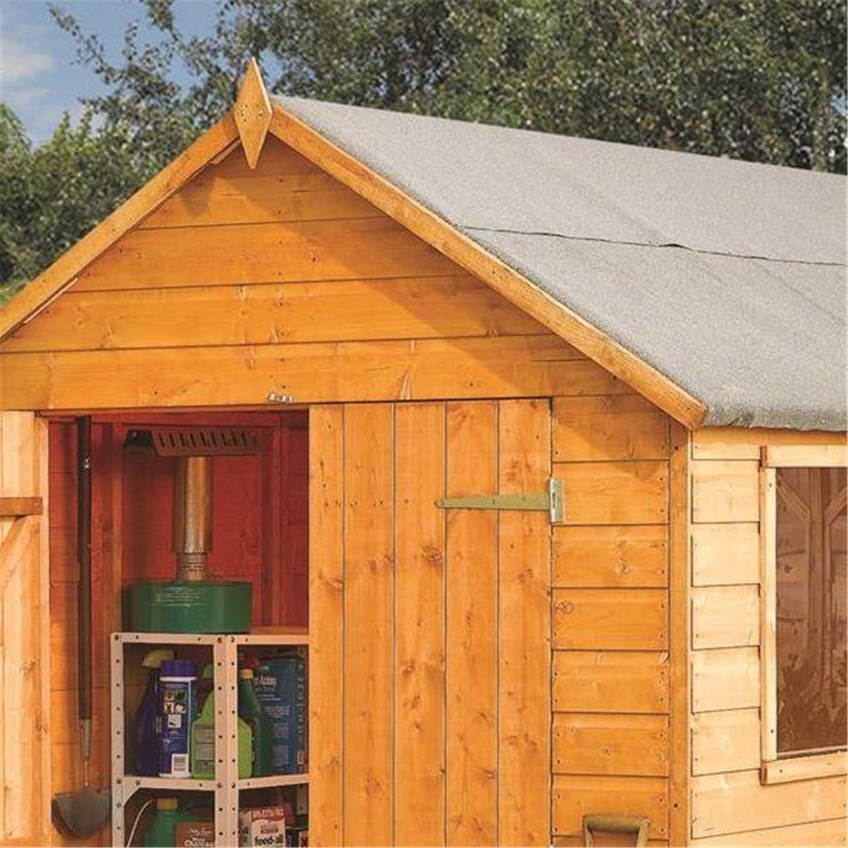 INSTALLED 8 x 6 Tongue and Groove Shed (12mm Tongue and Groove Floor) INCLUDES INSTALLATION INSTALLED 8 x 6 Tongue and Groove Shed (12mm Tongue and Groove Floor) INCLUDES INSTALLATION