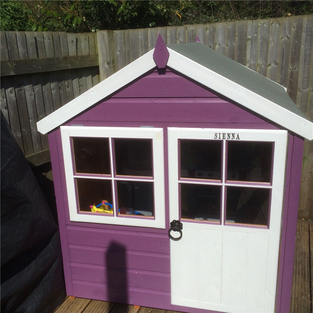 installed - 4 x 4 1.19m x 1.19m - playhouse - opening