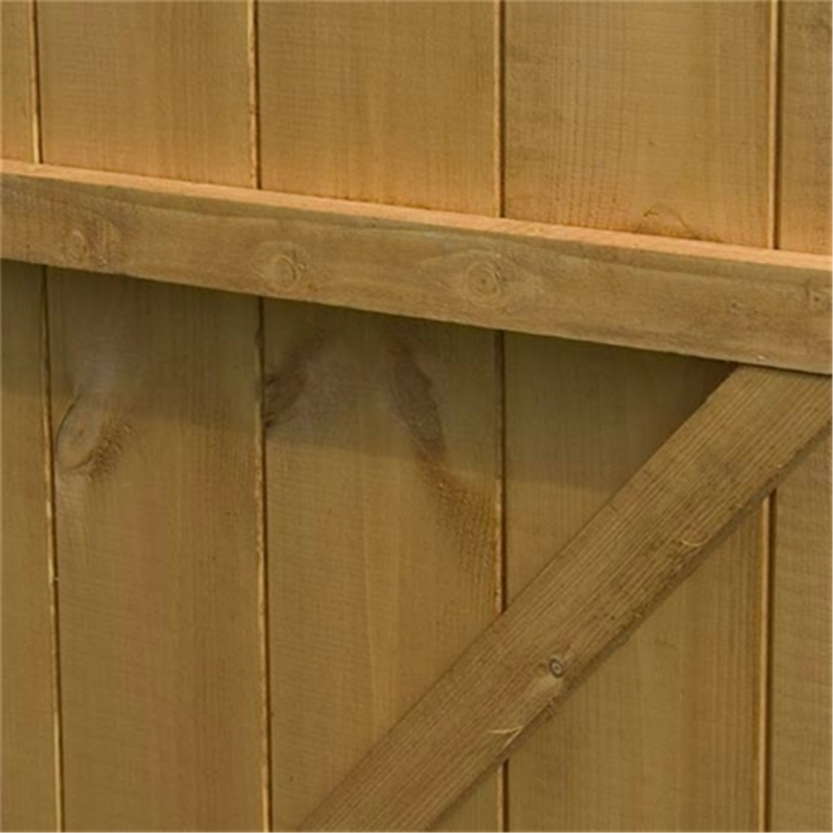 6 x 3 tongue and groove tall pent shed *no front doors