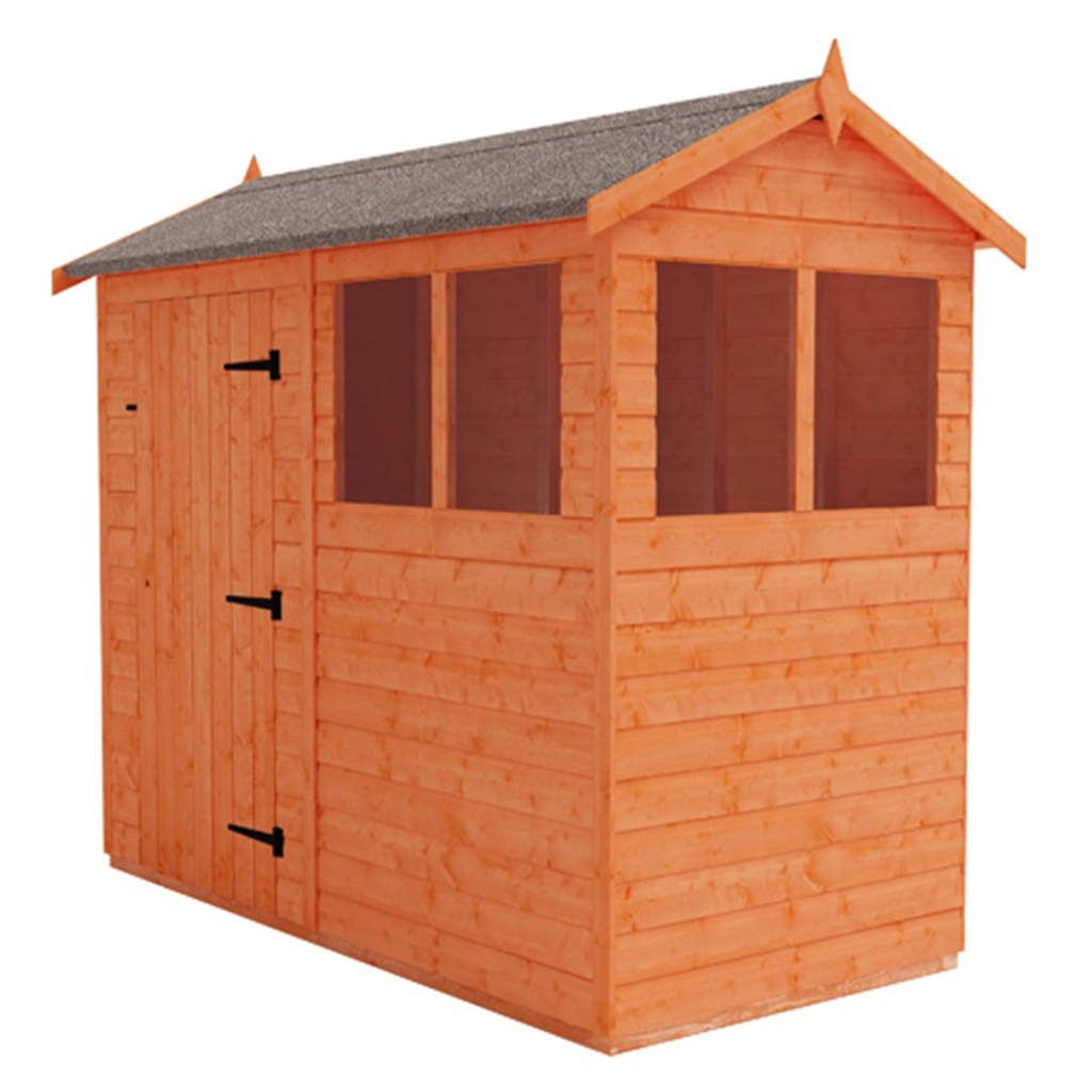 8 x 4 Tongue and Groove Shed (12mm Tongue and Groove Floor