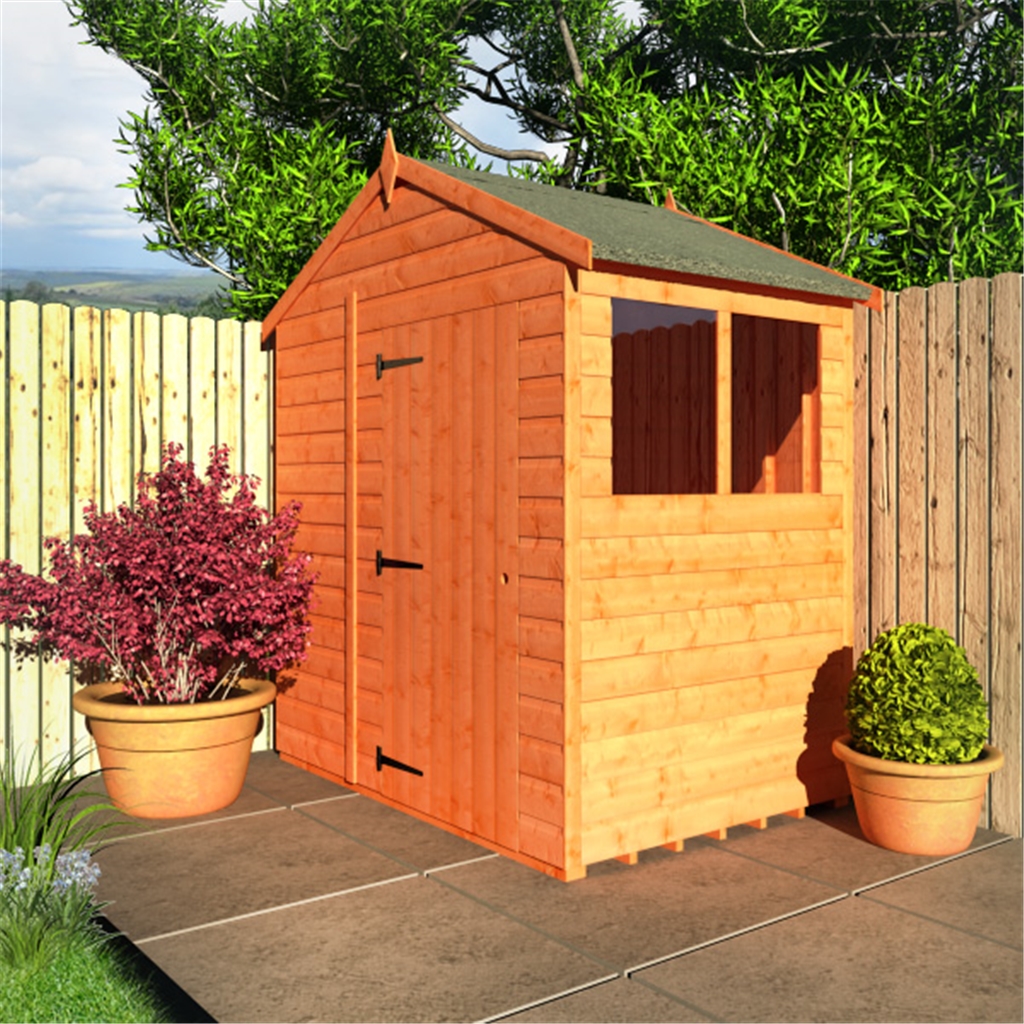 4 x 6 Tongue and Groove Shed (12mm Tongue and Groove Floor ...