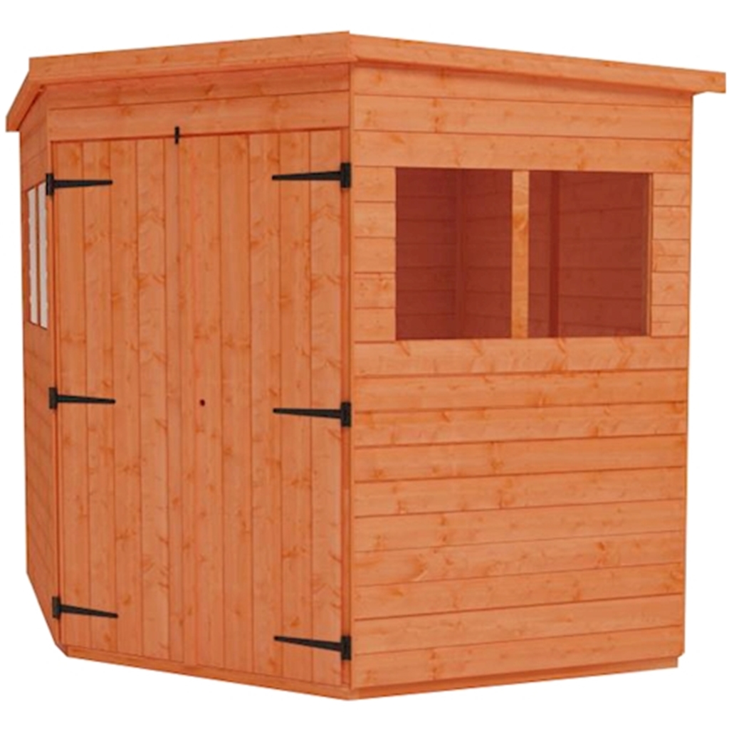 8 X 8 Tongue And Groove Corner Shed (12mm Tongue And