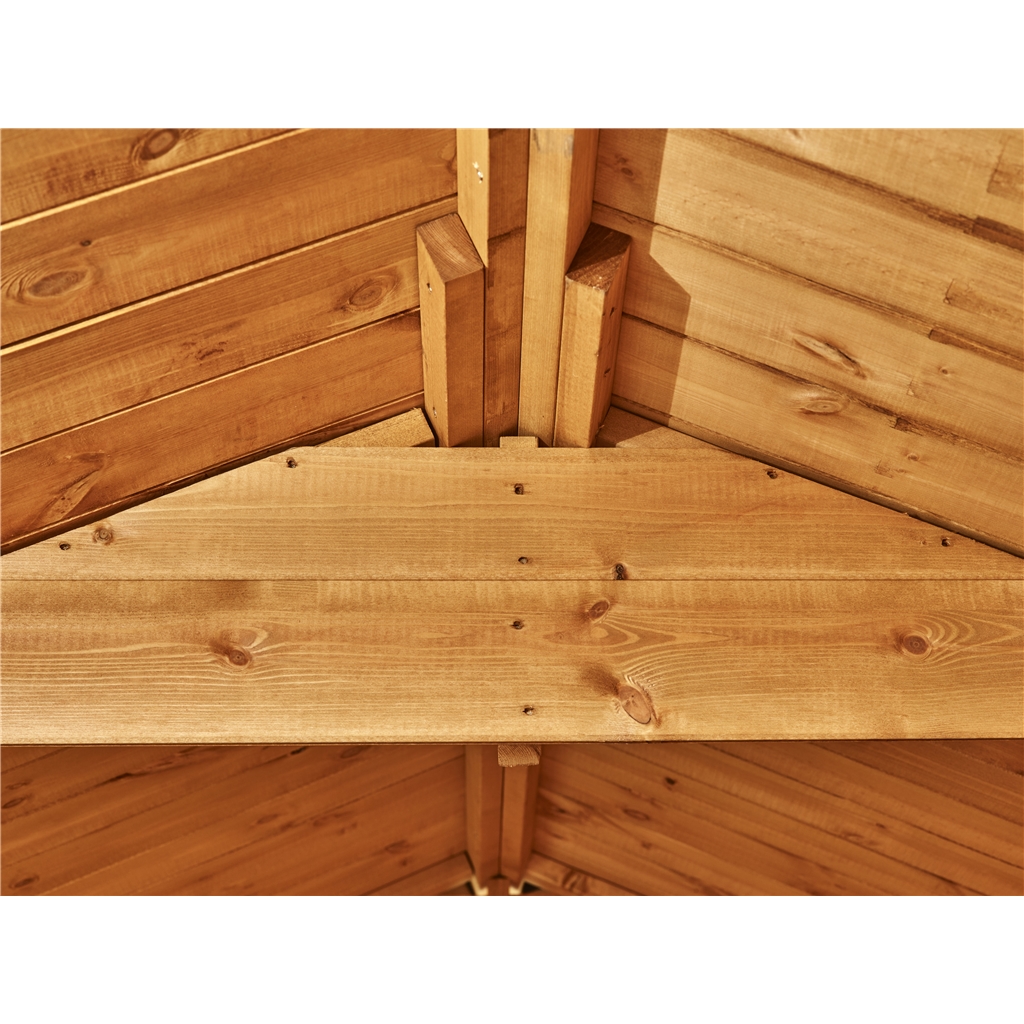 12 X 4 Premium Tongue And Groove Apex Shed Double Doors 6